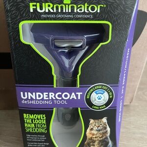 FURminator Long Hair Cat Deshedding Tool